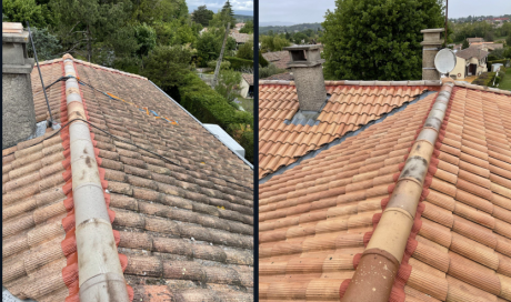 Entretien et nettoyage de toiture à Valence 